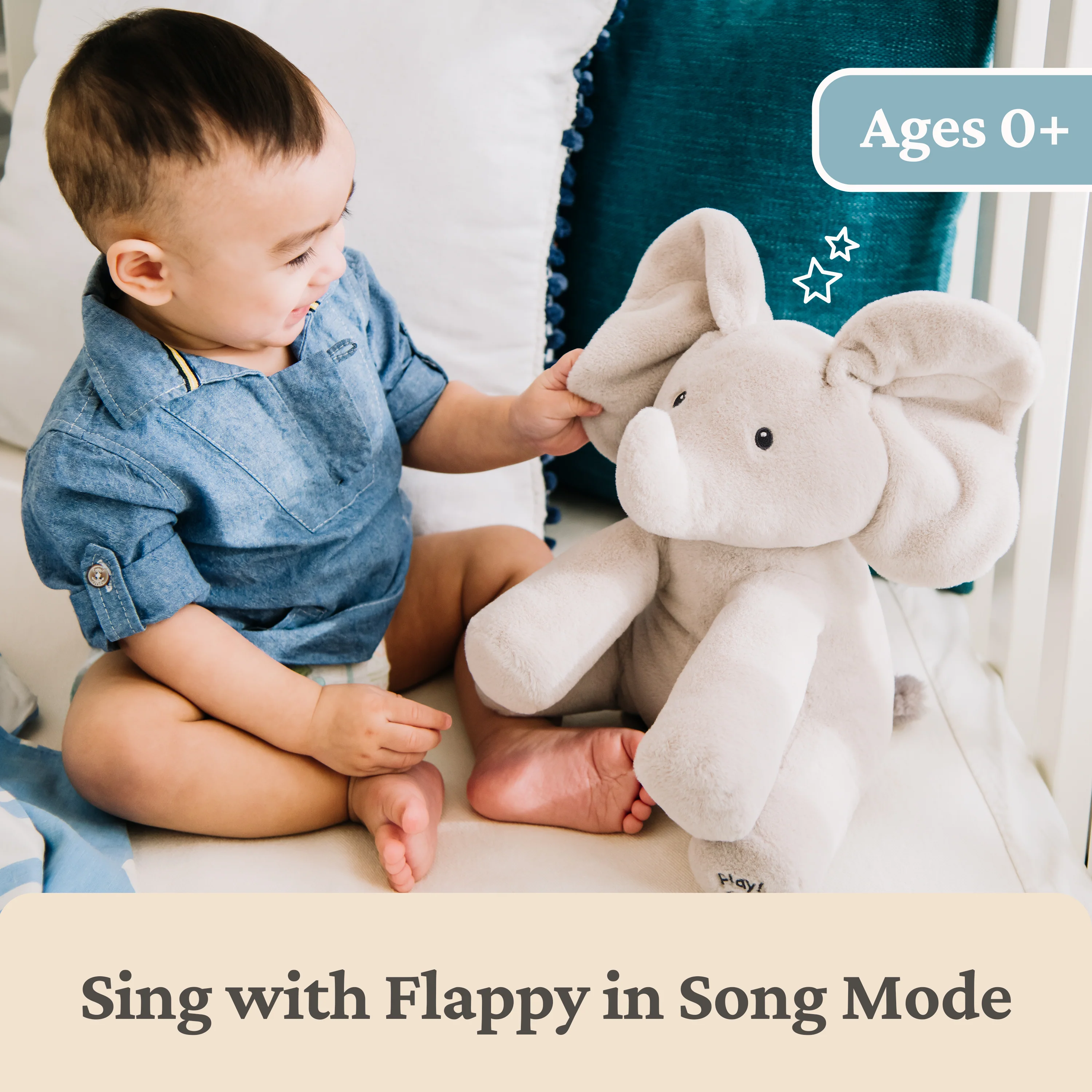 Animated Flappy The Elephant, 12 in - Image 4
