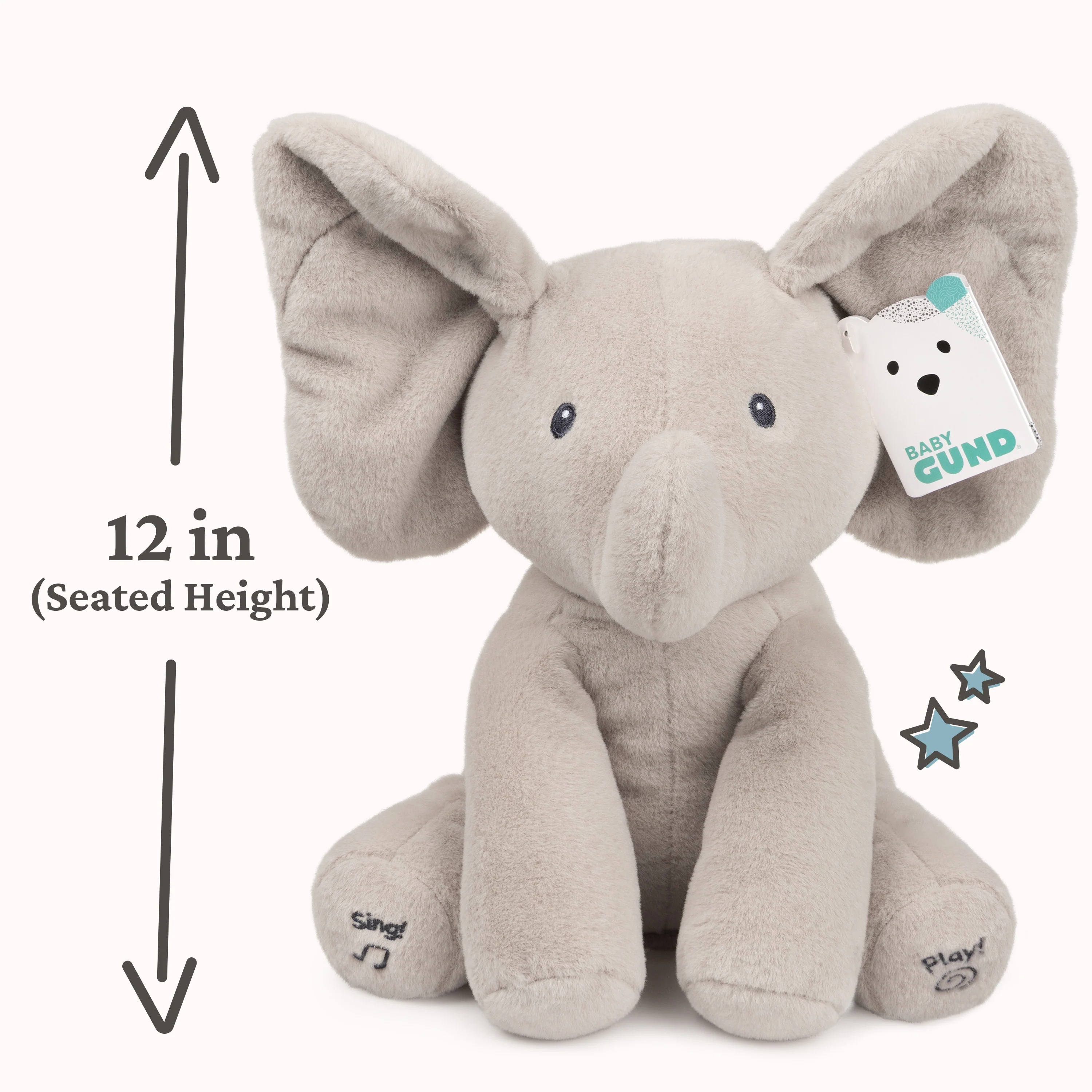 Animated Flappy The Elephant, 12 in - Image 9