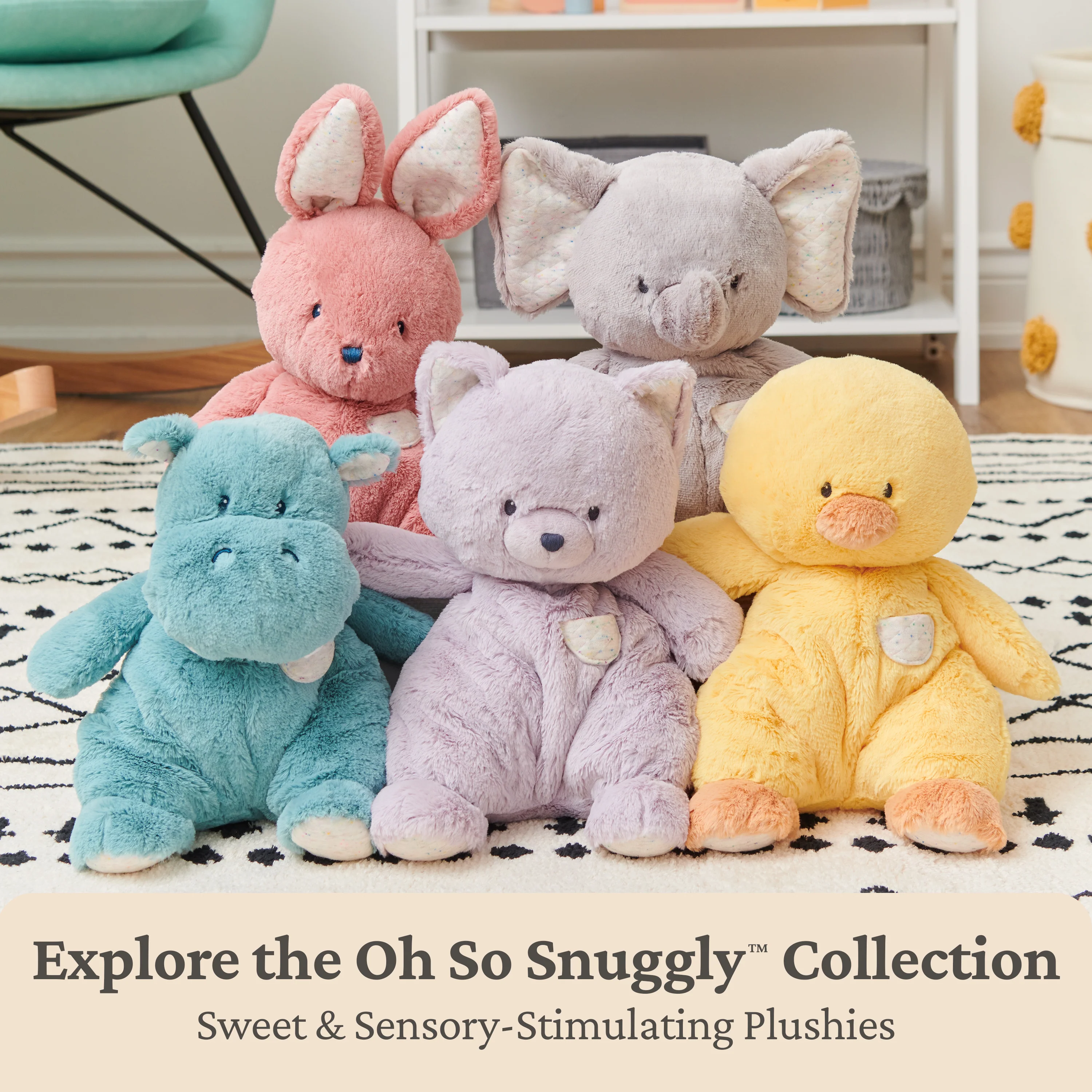Oh So Snuggly Bunny, 12.5 in - Image 8