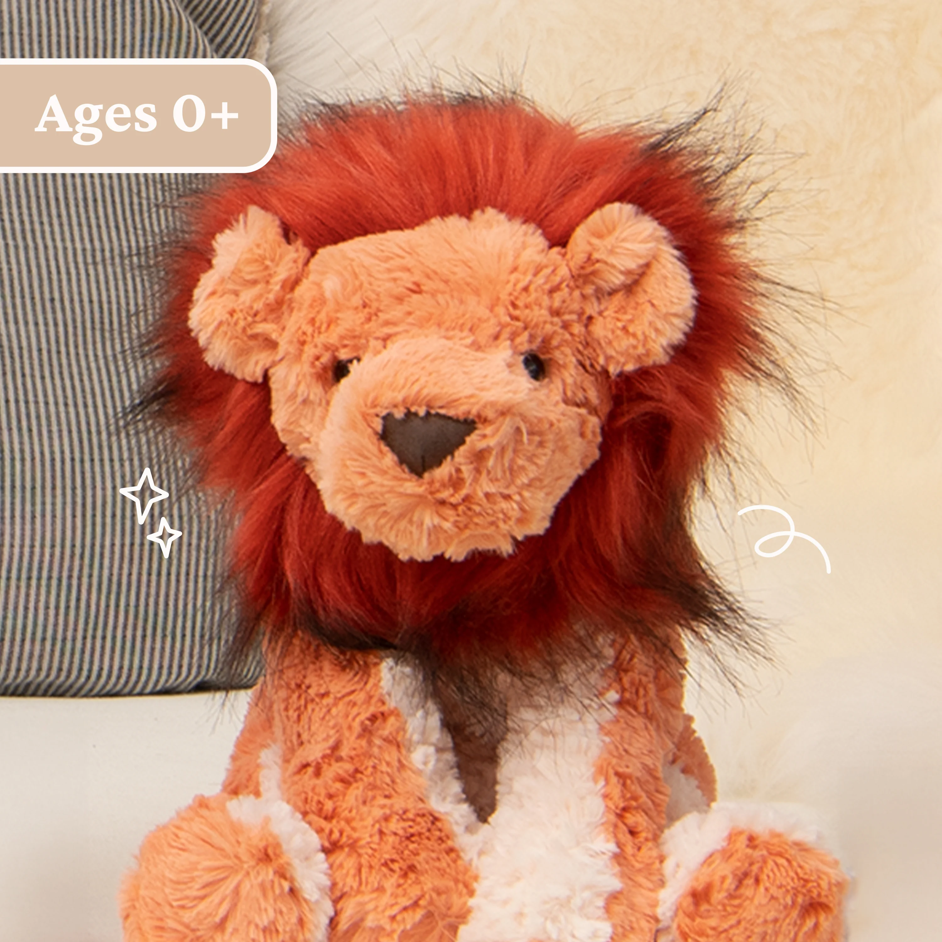 Cozys™ Lion, 10 in - Image 5