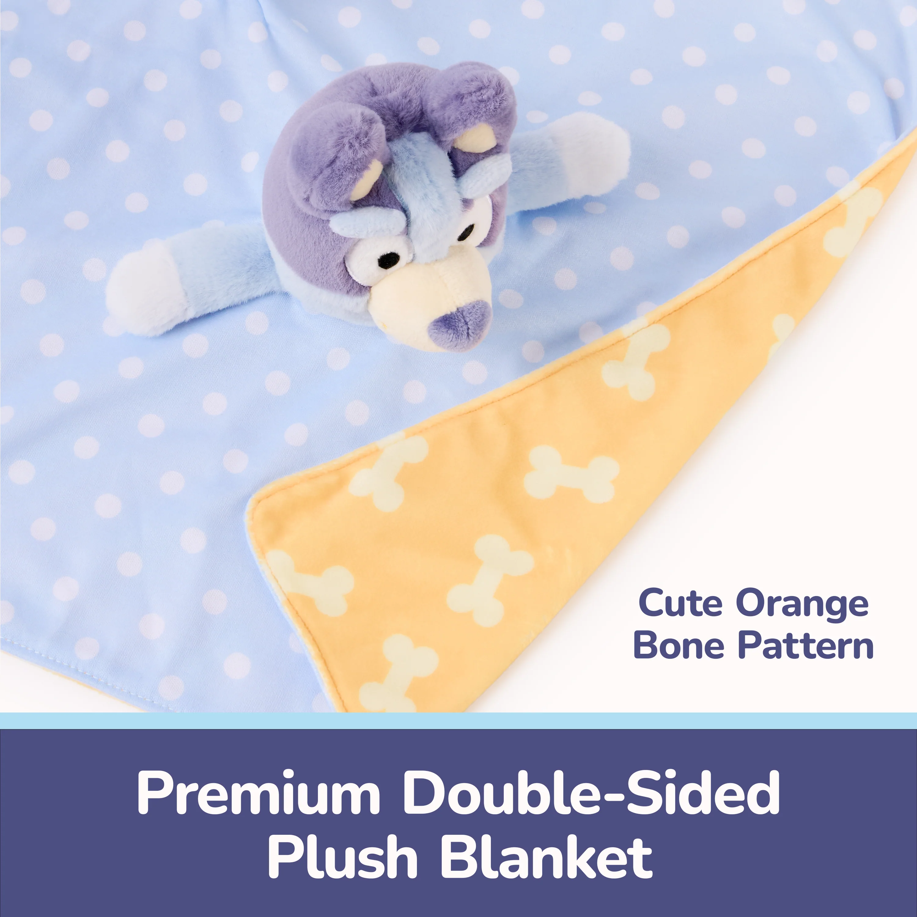 Sustainably Soft: Bluey Lovey, 13 in (Made from 100% Recycled Materials) - Image 3